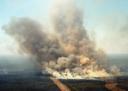 Chaparral WMA fire 2008