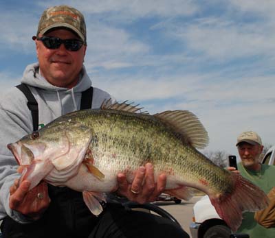 Ricky Culverhouse and his big bass